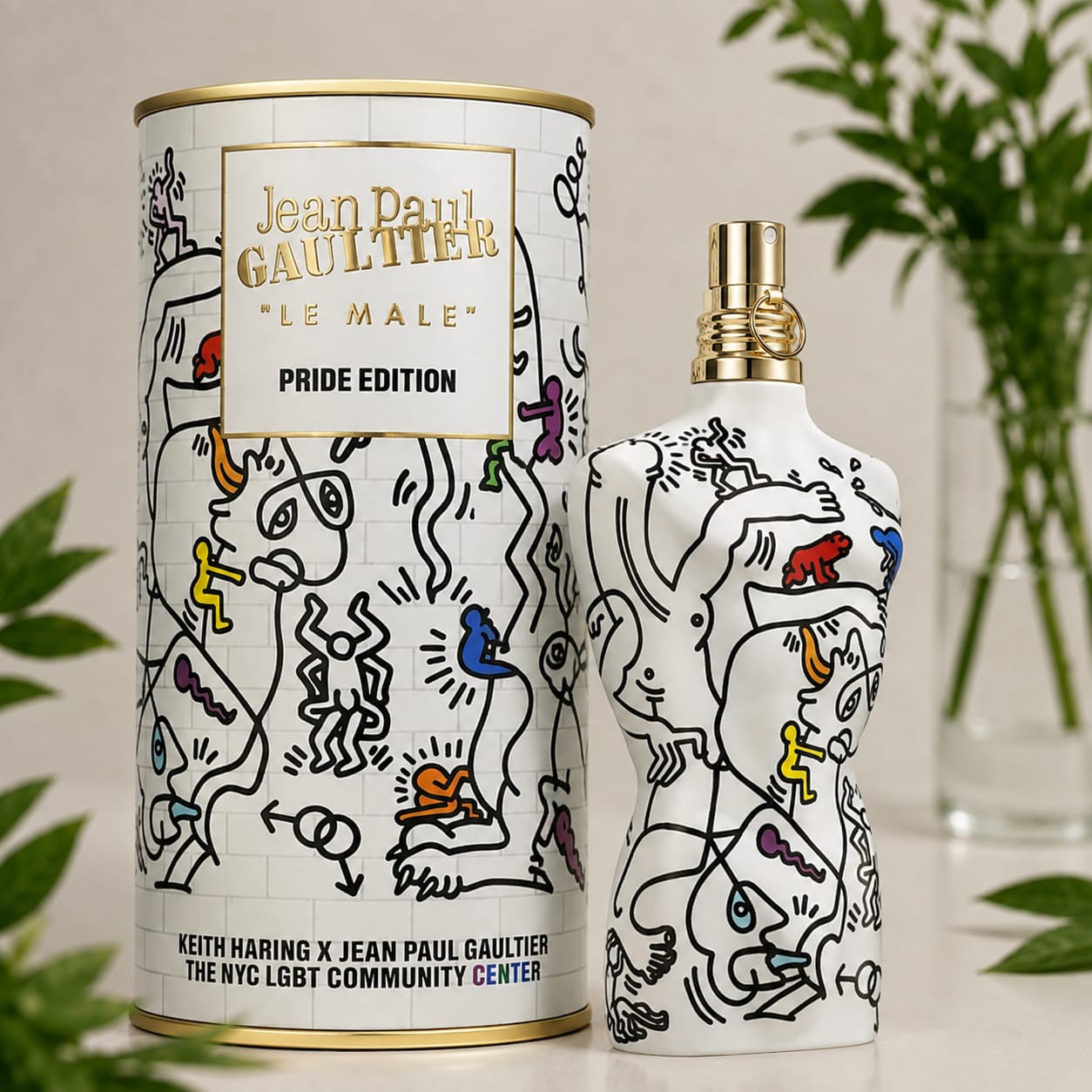 Jean Paul Gaultier Haring Le Male Pride Edition Eau De Toilette Spray 125ml