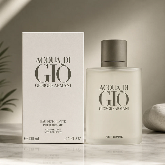 Giorgio Armani Acqua di Gio Eau de Toilette 100ml EDT Spray New & Sealed